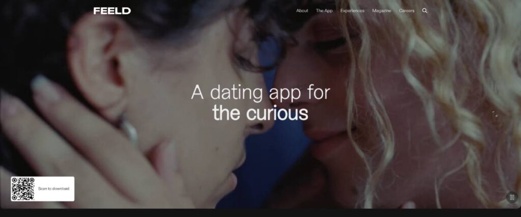 Feeld homepage